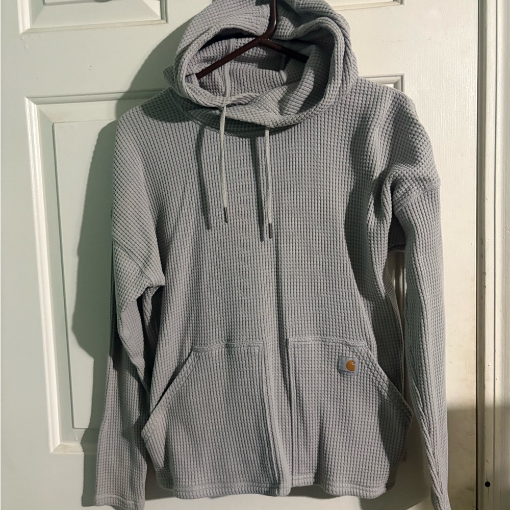 Waffle pullover